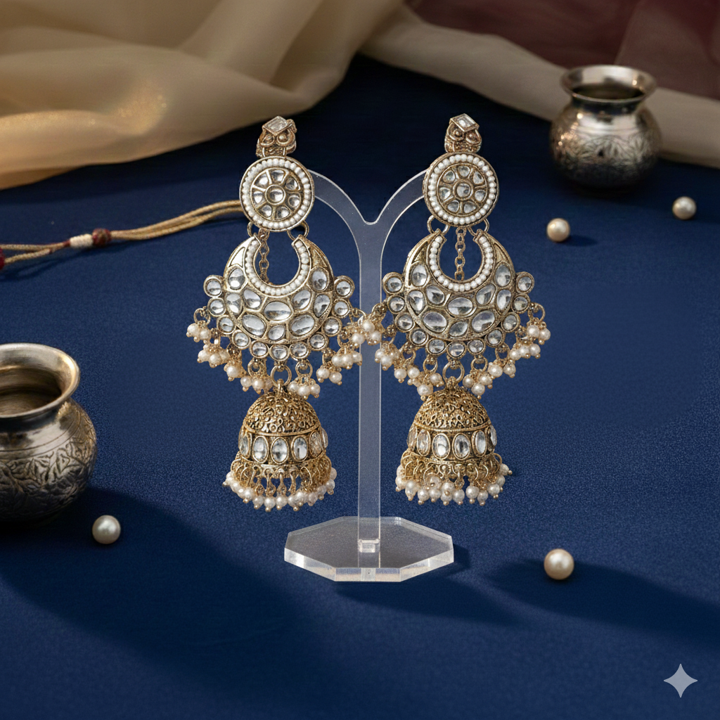 Regal Radiance: The Signature Kundan Bridal Set