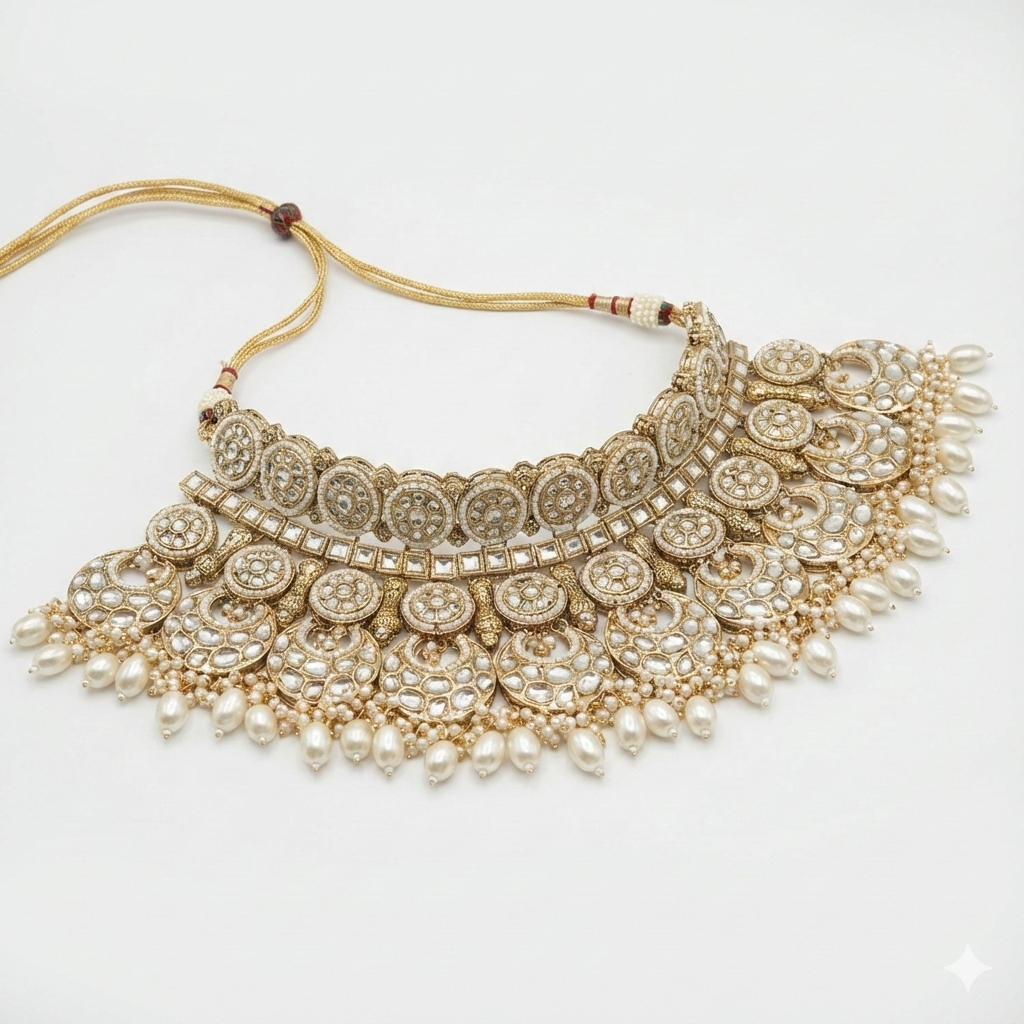 Regal Radiance: The Signature Kundan Bridal Set