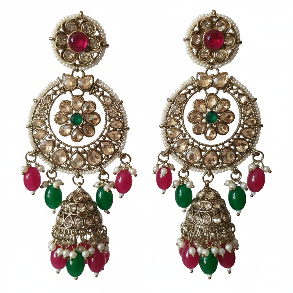 The Heritage Harmony Set: Ruby & Emerald 4-Piece Ensemble