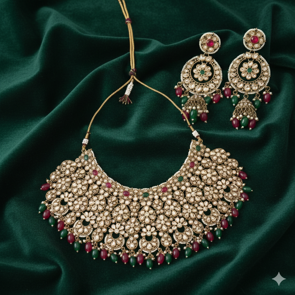 The Heritage Harmony Set: Ruby & Emerald 4-Piece Ensemble
