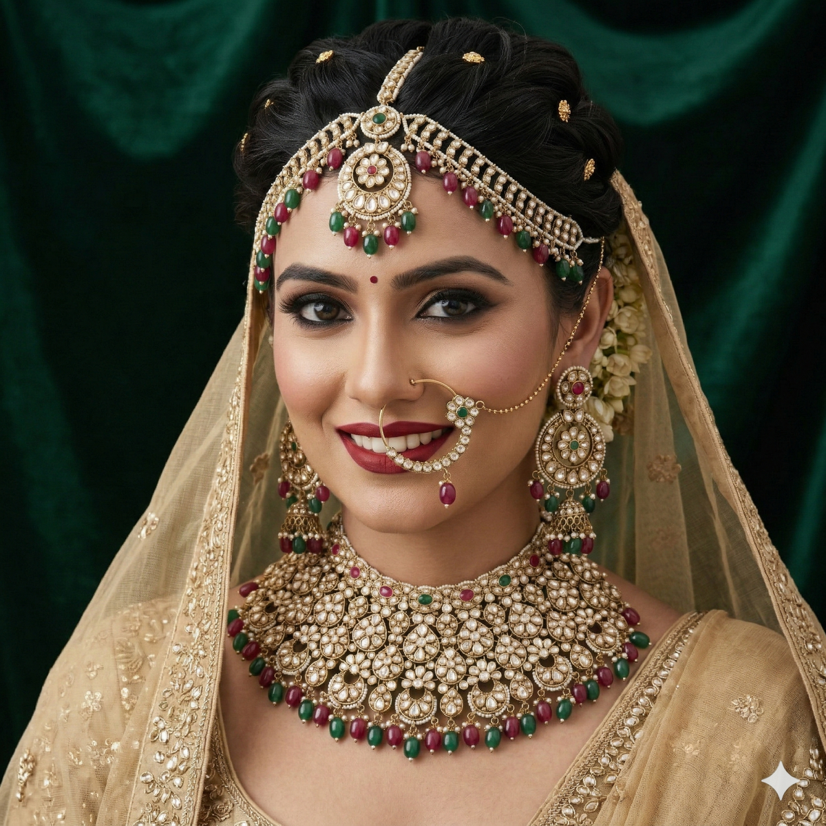 The Heritage Harmony Set: Ruby & Emerald 4-Piece Ensemble