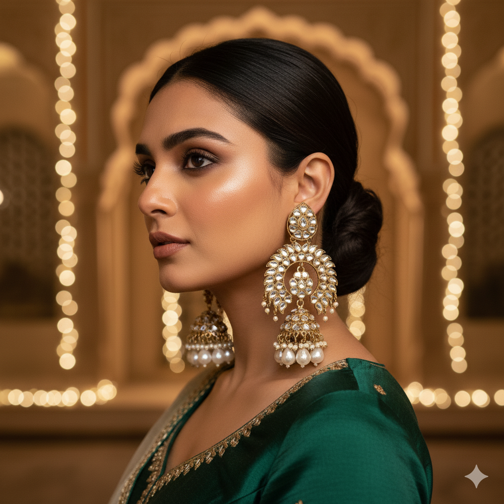 The Sahiba Grand Chandbali Jhumka