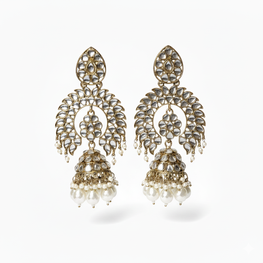 The Sahiba Grand Chandbali Jhumka